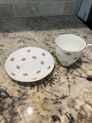 Adderley Lawley Roses Tea Cup & Saucer (16) RCD