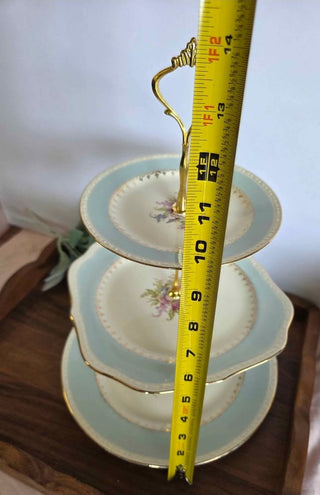 Vtg Homer Laughlin 3Tier Stand (As Is)- RSV
