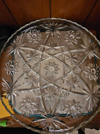 VTG Anchor Hocking Starburst Platter RCD