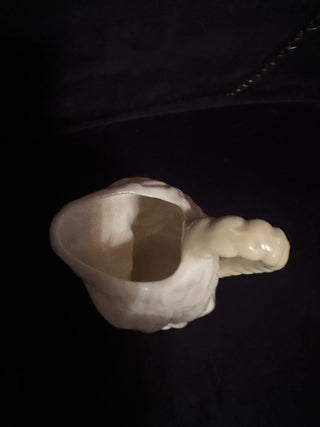 Belleek Ireland Undine Water Nymph 6th Green Mark Creamer / Pitcher approx. 4 3/4" #63 VV MTS