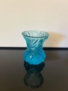 #2213 Pressed Turquoise Toothpick Holder RSV