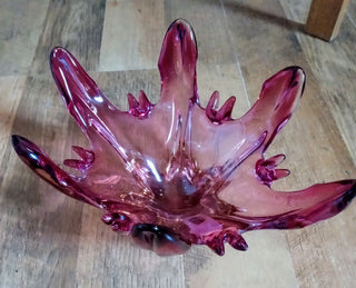 MW Vintage Rose Glass Bowl MTS|96954