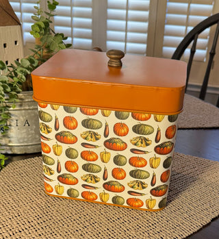 Harvest Tin w/Lid RSV|127454