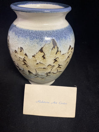 Bill Aitken signed pottery vase rcd|68026