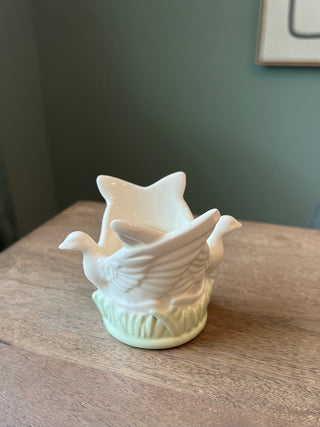 Dove small white planter RSV|61949