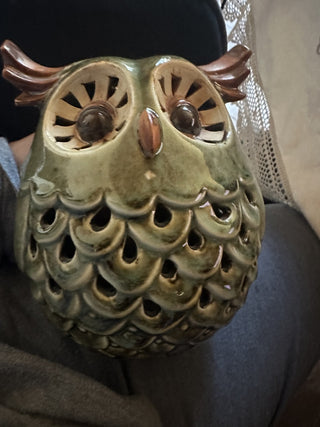 Owl tea light #62 VV MTS|125856