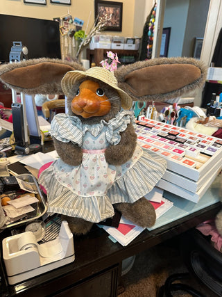 Raikes Collectible - "Jill the Bunny", #2603 of 5000, wooden face, signed