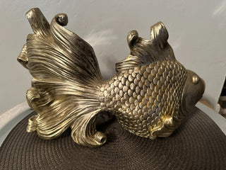 Fish Gold Resin 9x14|52465
