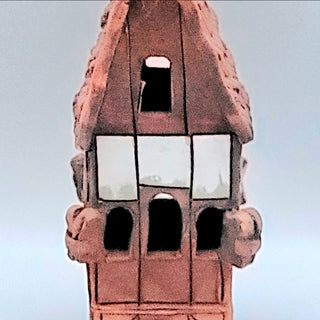 Clay Tealight House|110881