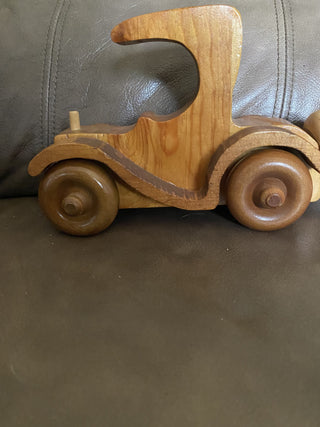 Handcrafted Wooden car