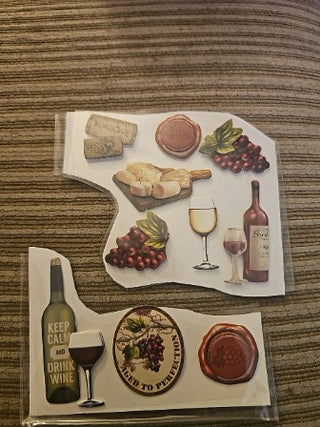 Wine & Grape Stickers