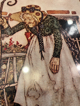 VNTG Edmund Dulac Framed "Snow Queen"~MTS|114643