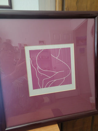 Dan May, "Burgundy Nude" Signed & #42/300 RCD
