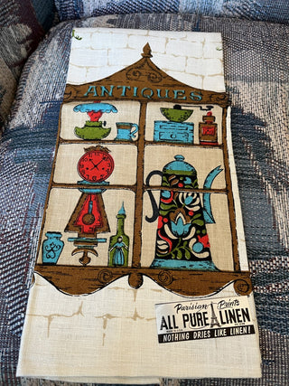 Vintage Parisian Prints Pure linin 31x16",