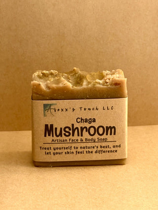 ARTISAN FACE & BODY SOAP "CHAGA MUSHROOM" RSV