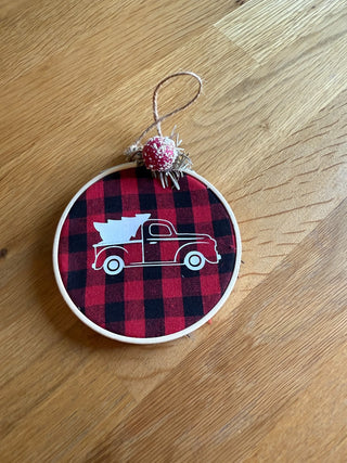 Christmas Hoop Ornament|95632