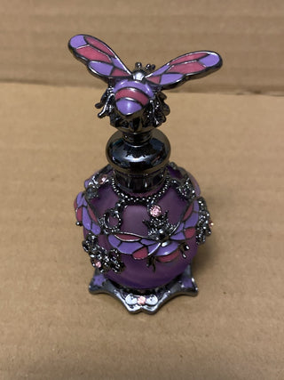 Pink Purple bee 0.5 oz perfume bottle w/wand RSV|80855