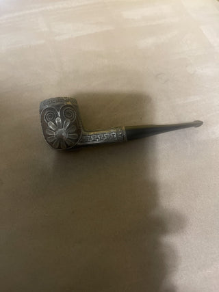 Real Briar pipe with filigree rsv