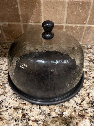 Bronze and Glass Domed Server    MTS|121430