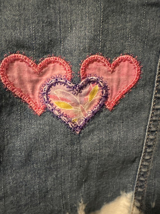 Embroidered denim jacket  Size 4T  #SM  RCD|56654