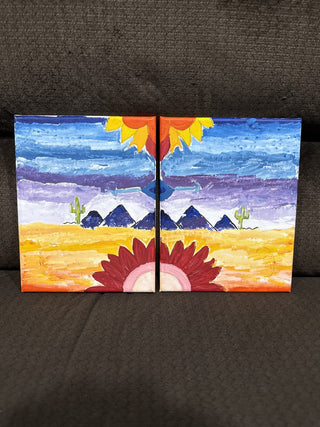 Colorful Canvas painting RSV
