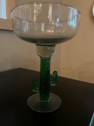 Cactus margarita glass