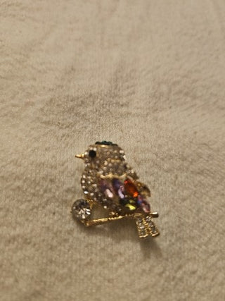 Tiny Gem Bird Pin