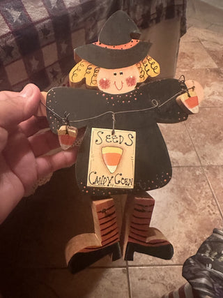 1990's Witch Collectible Holiday wall decor #62 VV MTS
