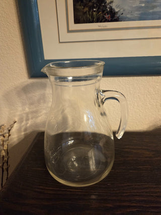 Cerve Glass Beverage Pitcher, 8", RCD
