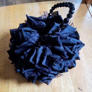MW Polnere di Stella Black Rosset Purse MTS