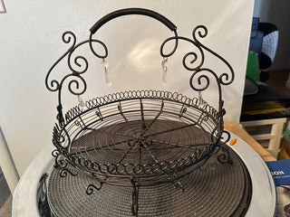 Basket Black Wire Server MTS|90669