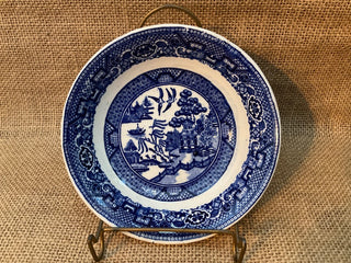 Blue Willow ice cream or fruit dish MTS