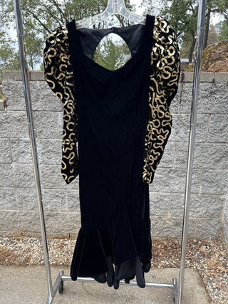 #89 VTG Dave & Johnny Evening Gown 7/8 GCC MTS|112390