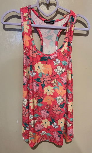 Heimish USA Tropical  Sleeveless Top (1X) RSV|82357