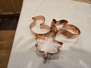 Copper cookie cutter set of three per set, RCD