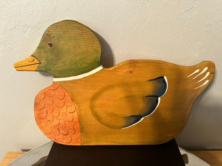 Bird Duck Wood Wall Art MTS