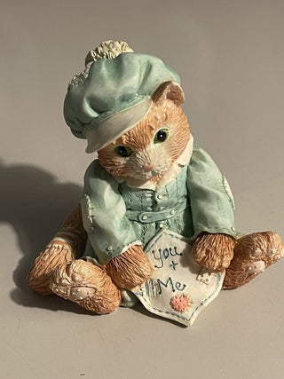 '93 Enesco Calico Kittens Fig. "You & Me"--SP MTS