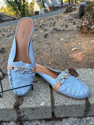 Brighton Ella leather mules Size 10