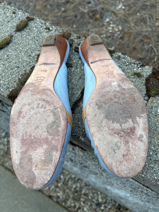 Brighton Ella leather mules Size 10