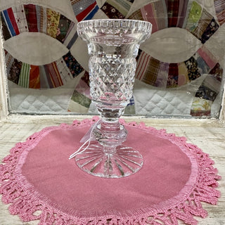 Tipperary Irish Handblown Crystal Candlestick--AE|51963