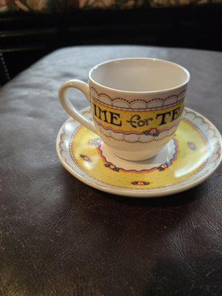 Mary Engelbreit Tea Cup & Saucer -LL RCD