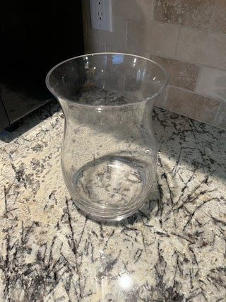 Large, Clear Glass Vase RCD
