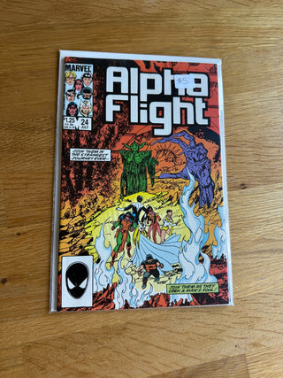 Comic Book: Alpha Flight Issue 24