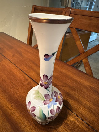 Vtg Norleans Hand Painted Vase-KL RCD