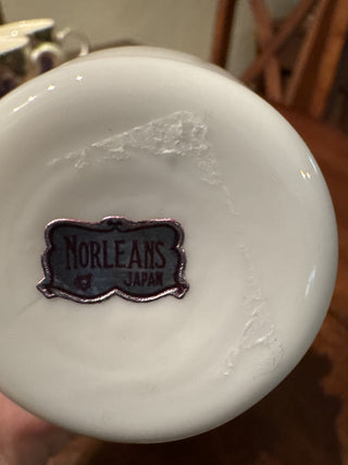 Vtg Norleans Hand Painted Vase-KL RCD