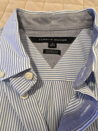 Tommy Hilfiger Button Down Long Sleeve Size XL MTS
