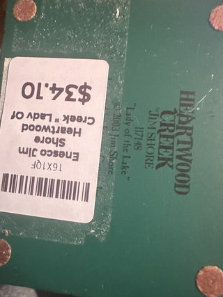 Enesco Jim Shore Heartwood Creek " Lady Of the Lake" Statue Beautiful #62 VV MTS|146420