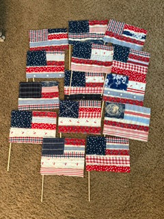 Handmade 6x9 flag