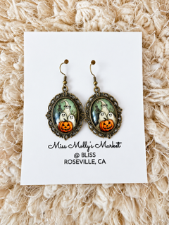 Vintage Inspired Ghost Earrings