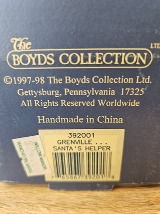 Boyds Grenville Santa's Helper Box, RSV